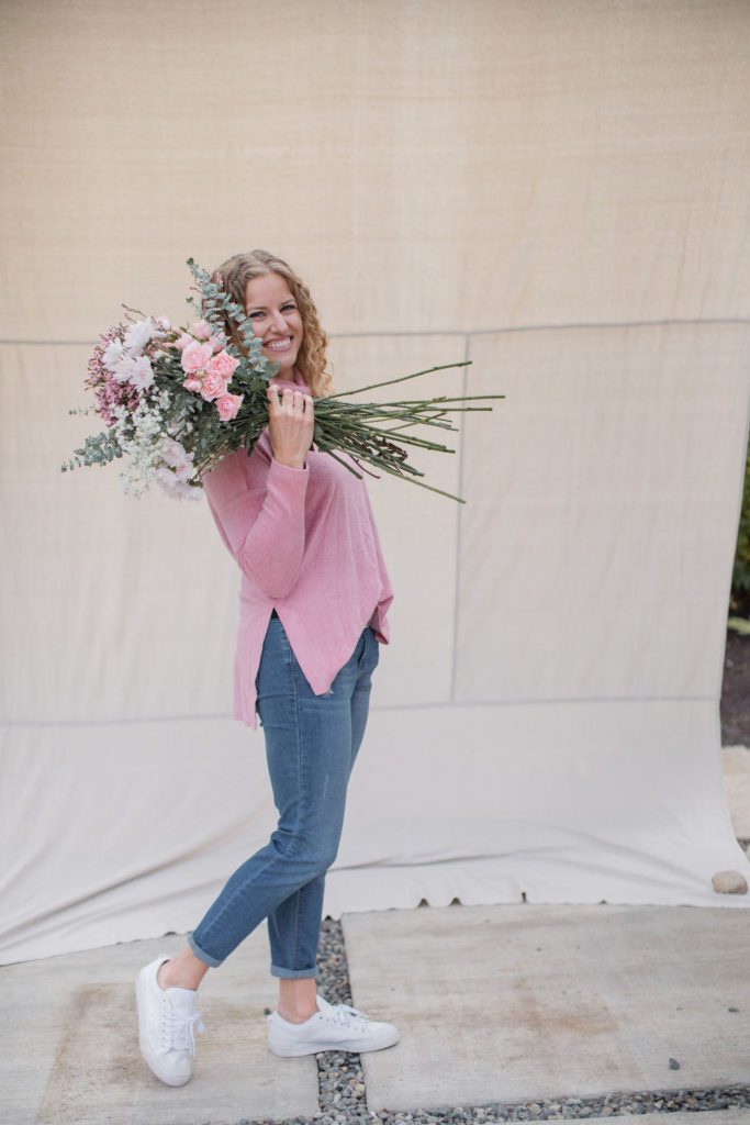 Flowers and great photo backdrops
