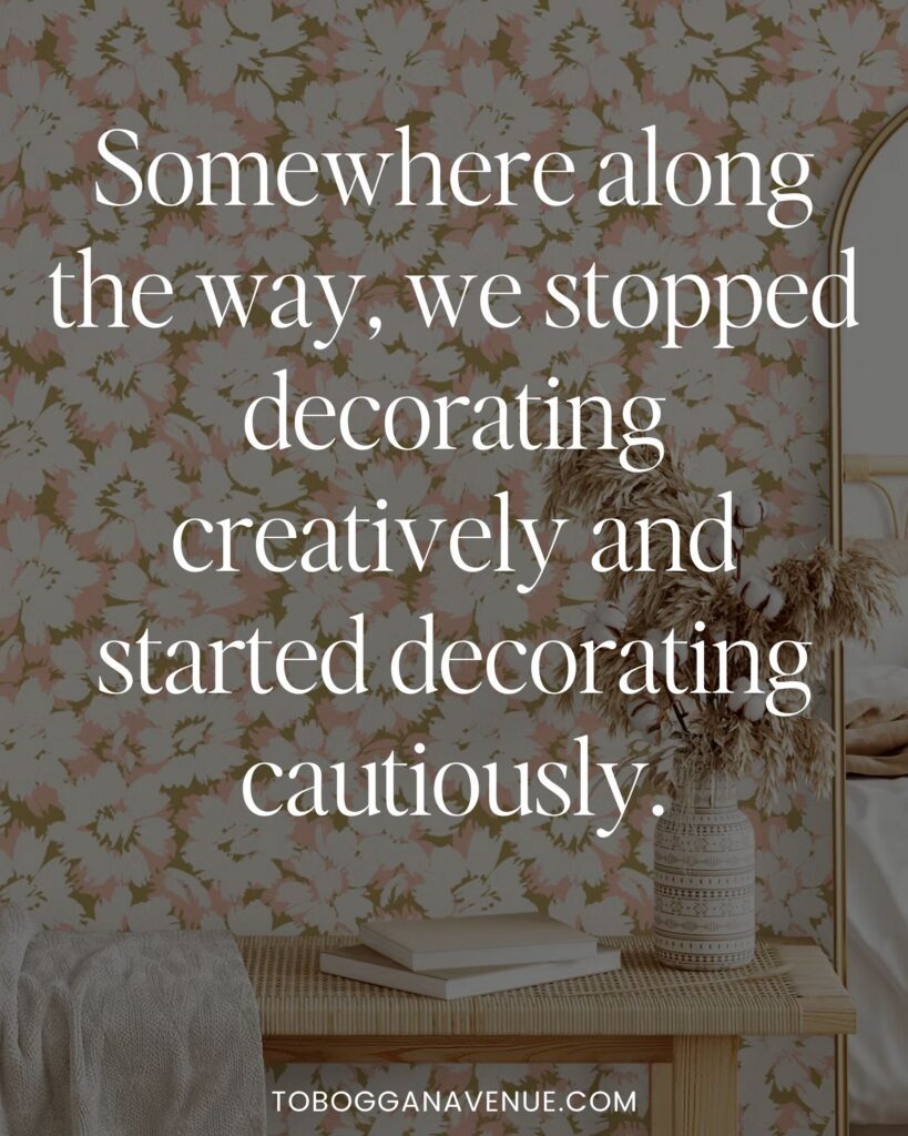 decorating creatively